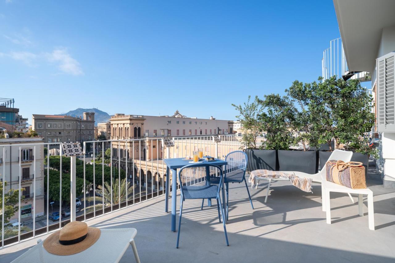Attico 37 - Queen Room Con Terrazza Privata Palermo Exteriör bild